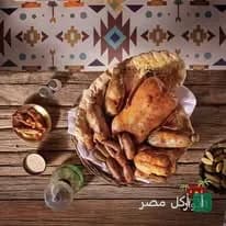 طبق مشاوي شرقي متنوع من مطعم الدوار في طنطا، منطقة سعيد.