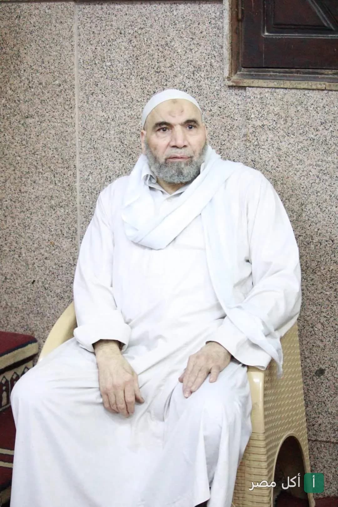 صورة شخصية لصاحب مطعم كبابجي أبو غنيمة في منطقة أرض الحداد بإمبابة.