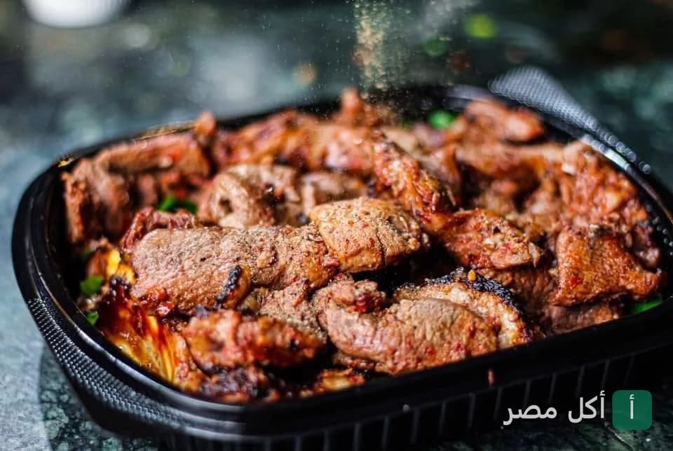 طبق مشويات متنوعة من كبابجي البركة في العمرانية الشرقية بالجيزة.