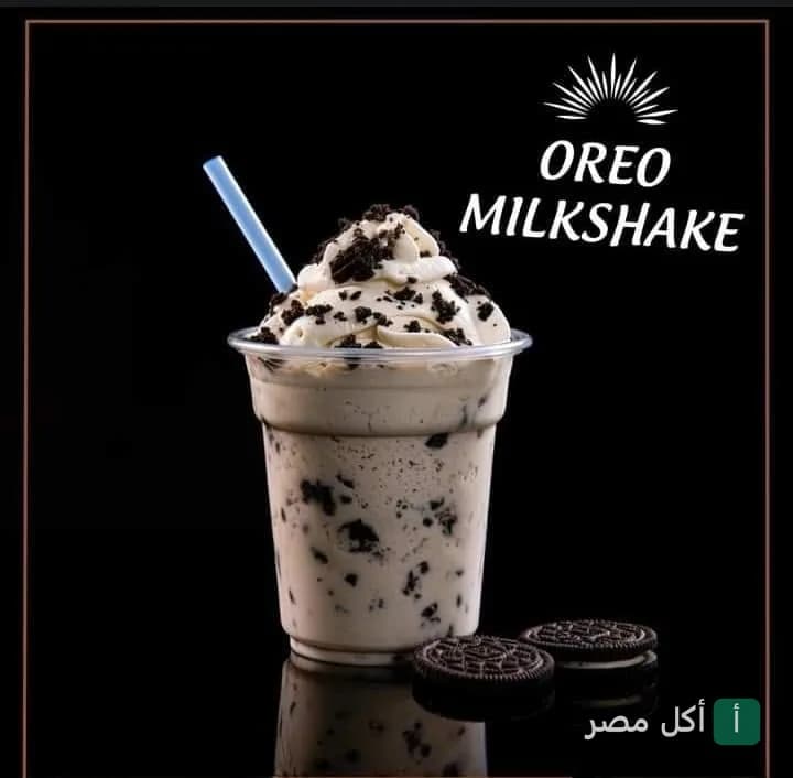 ميلك شيك أوريو بالكريمة في باراديس كافيه بالعطارين