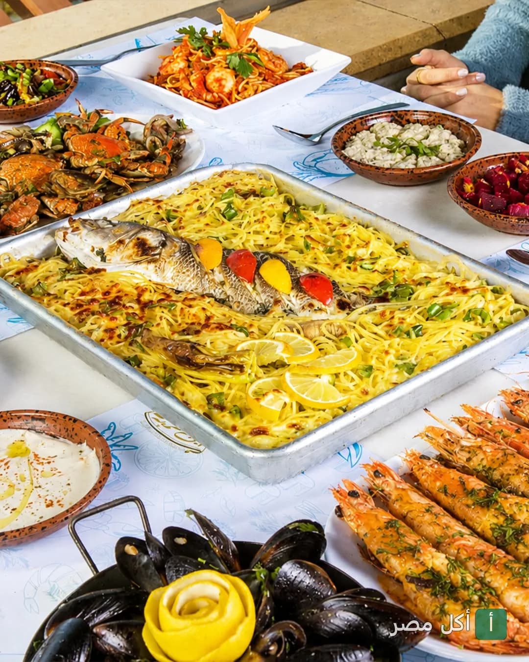 صورة من المعرض لـ ابن حميدو — مأكولات بحرية، مصطفى كامل
